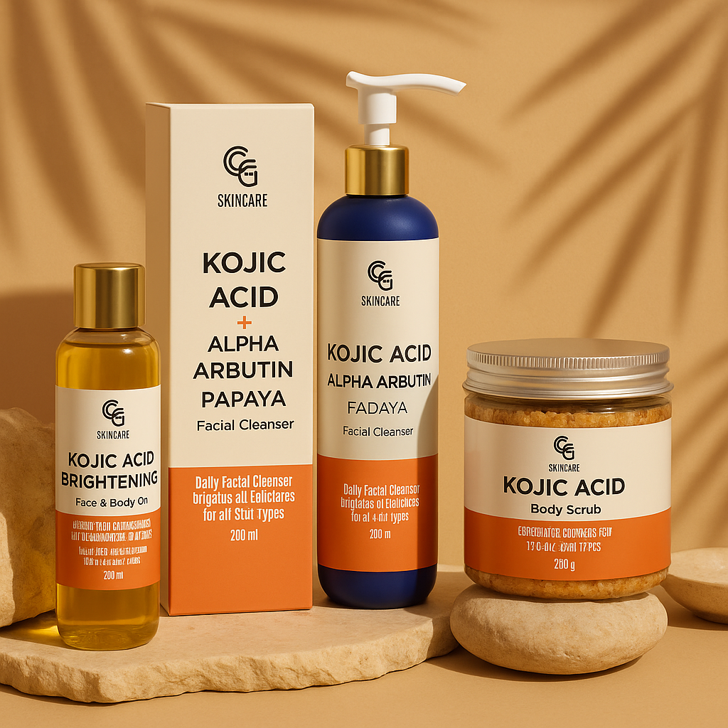 Kojic Acid Brightening Face & Body Oil - 150ml