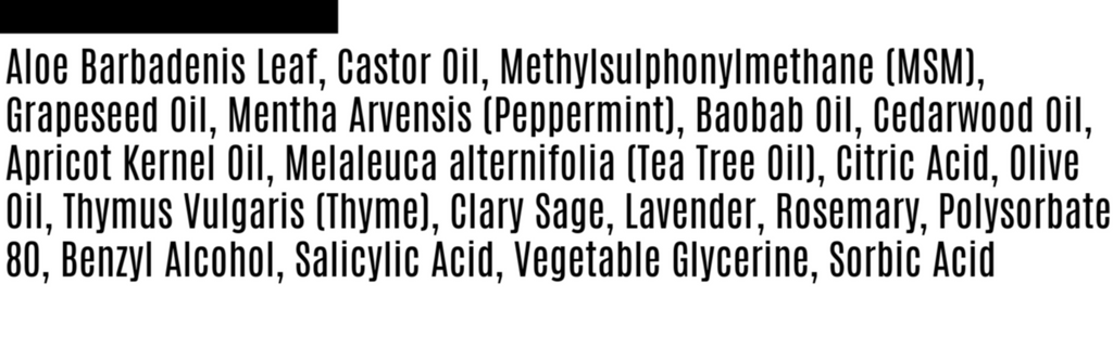 X Factor Hair Growth Oil - CrystalGlow CG Skincare