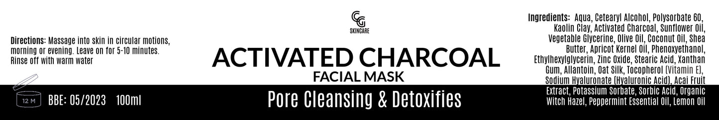 Load image into Gallery viewer, Activated Charcoal Pore Cleansing Mask
