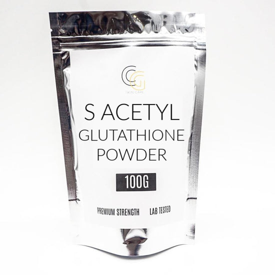 Load image into Gallery viewer, Premium Strength S Acetyl Glutathione Powder (1g- 100g) - CrystalGlow CG Skincare
