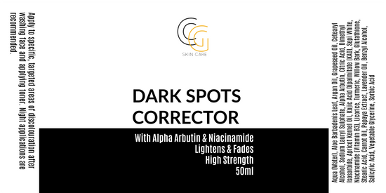 Dark Spots Corrector (50ml) - CrystalGlow CG Skincare