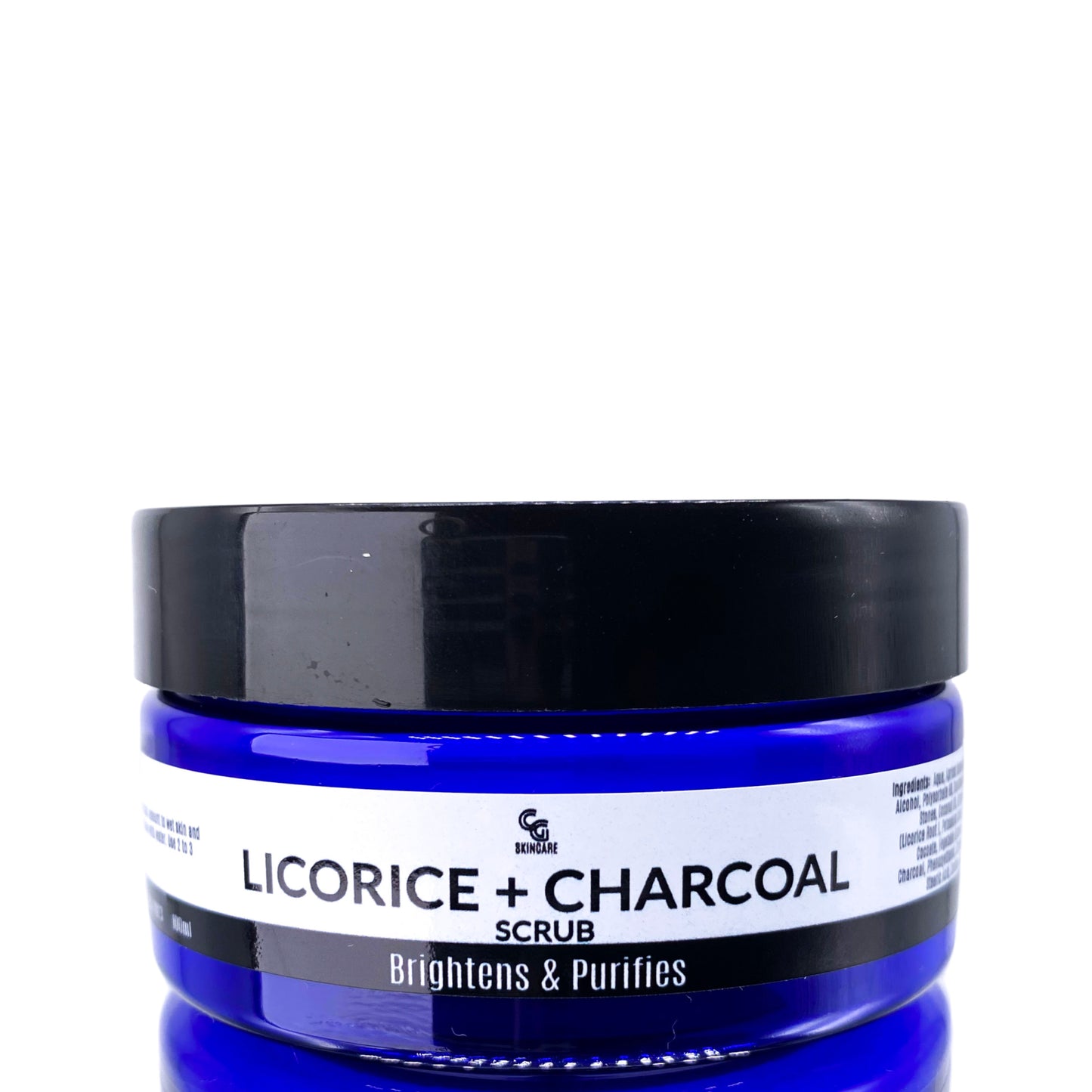 Load image into Gallery viewer, Licorice Root &amp;amp; Charcoal Brightening Scrub
